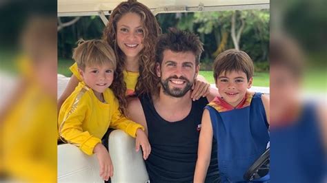 Shakira Y Piqué Toman Merecidas Vacaciones Con Sus Hijos Milan Y Sasha