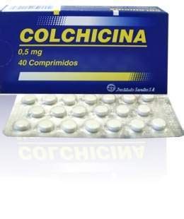 Colchicine comes as a tablet and solution (liquid; Colchicina - EcuRed