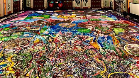 Worlds Biggest Canvas Painting The 17000 Sq Ft Journey Of Humanity