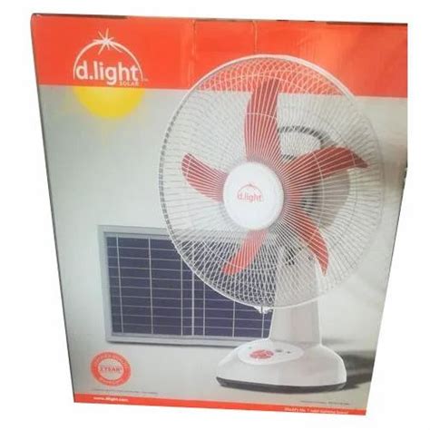 D Light 5 Blades Solar Table Fan Voltage 230 V At Rs 5500 In Lucknow Id 18963917497