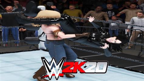 Tina Armstrong V Selene Wwe 2k20 Requested No Holds Barred Match Youtube