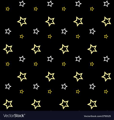 Stars Seamless Pattern Royalty Free Vector Image
