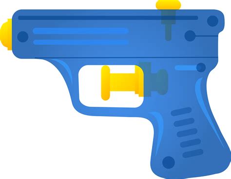 Blue Toy Squirt Gun Free Clip Art Cliparting Com