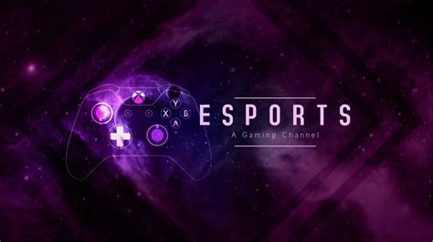 Download Youtube Gaming Purple E Sports Wallpaper