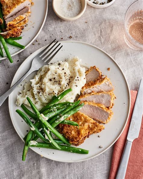 The perfect pork chop is thick, juicy & flavorful. Center Cut Pork Chop Recipes Air Fryer : Crispy Keto Parmesan Crusted Pork Chops in the Air ...