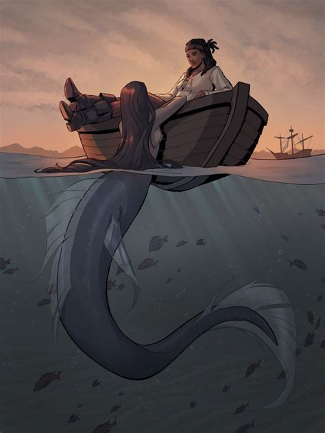 Kiana Hamm On Twitter Mermaid Artwork Fantasy Mermaids Pirate Art