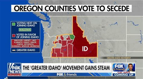 Rural Oregon Movement To Join Greater Idaho Gains Traction With Vote