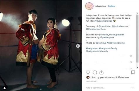 menggemaskan intip 3 potret maternity shoot putri titian saat hamil besar