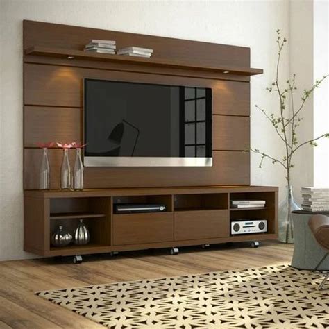 Rustic Brown Wooden Lcd Tv Panel At Rs 32000piece In Dehradun Id