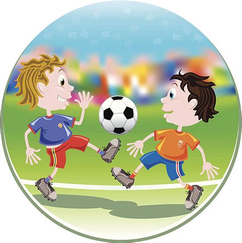 Best Kids Soccer Illustrations Royalty Free Vector Graphics And Clip