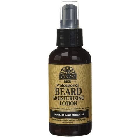 okay for men beard moisturizing lotion 4 oz moisturizing lotions lotion paraben free products