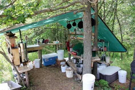 Cozy Outdoor Camping Kitchen Ideas For Comfortable Camping 12 Outdoor
