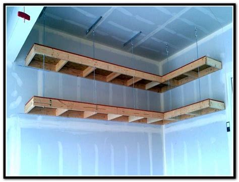 Keep space overhead storage has taken 15 of headroom above your garage door and created the perfect long term storage. garage storage ideas - Google Search | Diy overhead garage storage, Garage ceiling storage ...
