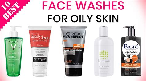 10 Best Face Washes For Oily Skin Top Cleanser For Acne Pimples