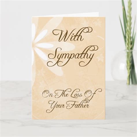 Sympathy Card Loss Of Father Uk