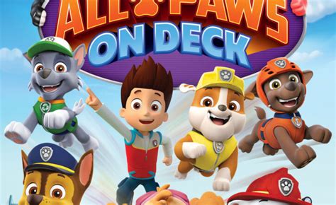Paw Patrol All Paws On Deck On Dvd August 29 Its Free At Last