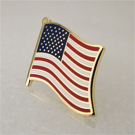Custom American Flag Lapel Pins Bulk Wholesale Usa Country Etsy