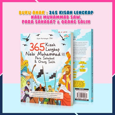 Jual Buku Cerita Anak Bergambar 365 Kisah Lengkap Nabi Muhammad Para
