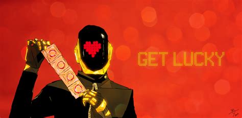This is a simplified way to play get lucky. Get lucky - Daft Punk Fan Art (34631385) - Fanpop