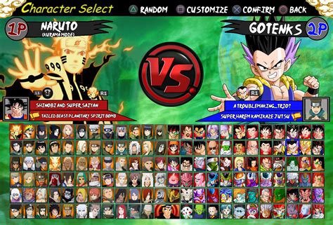 Maybe you would like to learn more about one of these? Image - Naruto vs DBZ Roster.png | BOND Legends Wiki | Fandom powered by Wikia