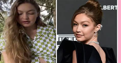 Gigi Hadid Is Showing Us Her Baby Bump Via Instagram Live Where In