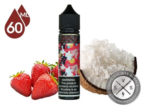 Strawberry Coconut Refresher Fruitia Fresh Farms E Liquid 60ml