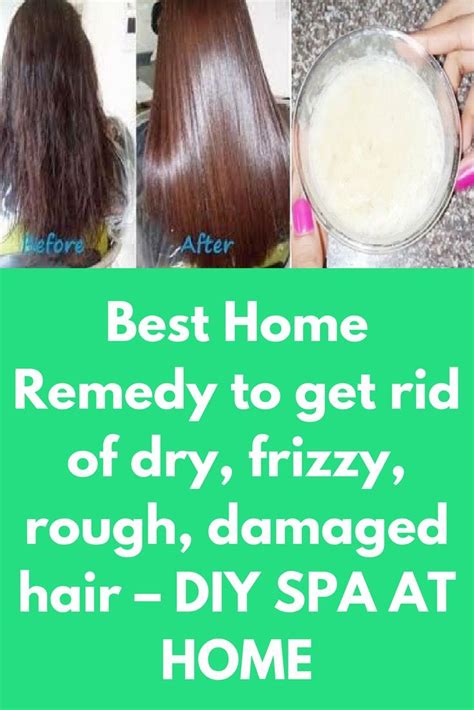 Three Pictures Showing How To Get Rid Of Dry Frizzy Rough Damaged