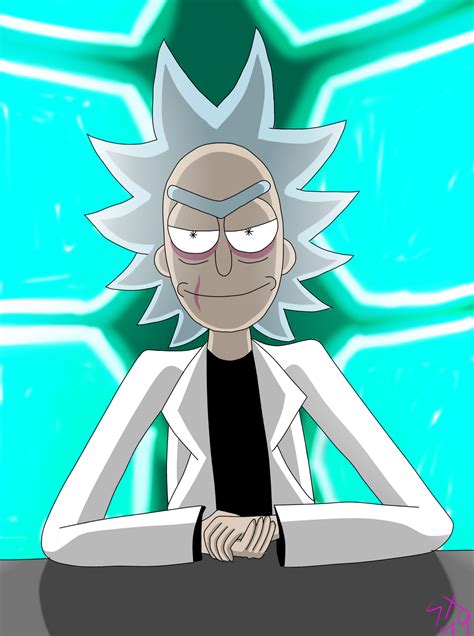 Rick And Morty Evil Rick By Xx Sonicx49 Xx On Deviantart
