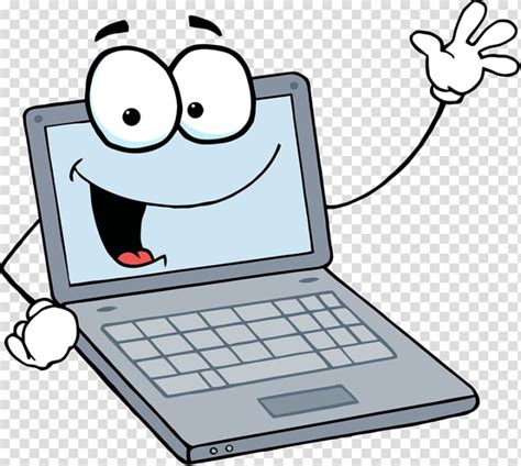 Free Laptop Animation Cartoon Cartoon Computer Transparent