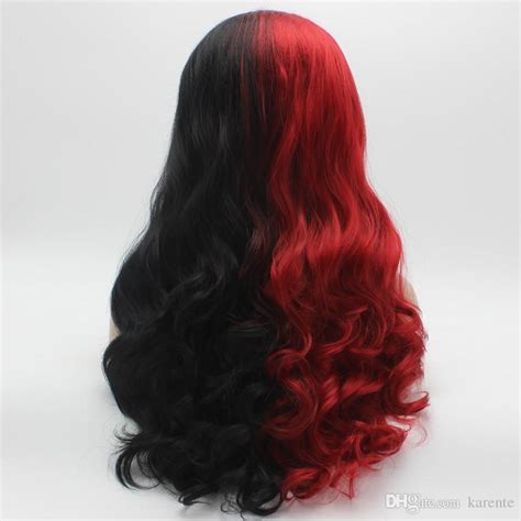 Half Black Half Red Hairstyle Haircuts Youll Be Asking For In 2020