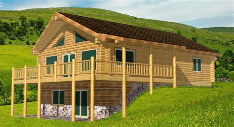 Log Homes With Walkout Basements Openbasement