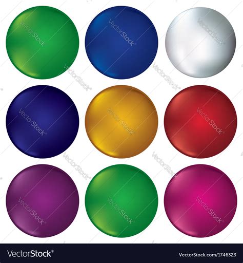 Coloured Circles Royalty Free Vector Image VectorStock