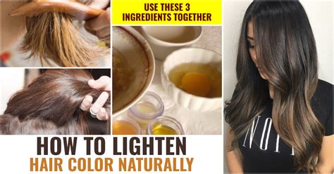 How To Lighten Hair Naturally Makeupandbeauty Com