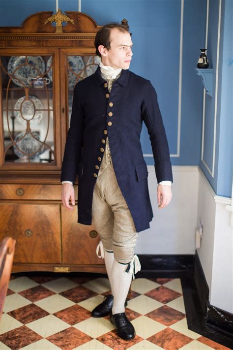 Mens 18th Century Coat 1770s By Theperiodtailor On Etsy