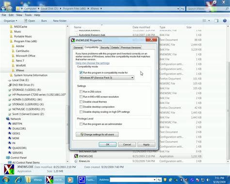 Compatibility Mode In Windows 7 Youtube