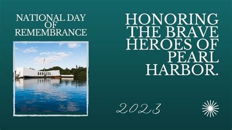 Observing National Pearl Harbor Remembrance Day Article The United