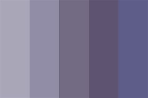 Foggy Midnight City Color Palette