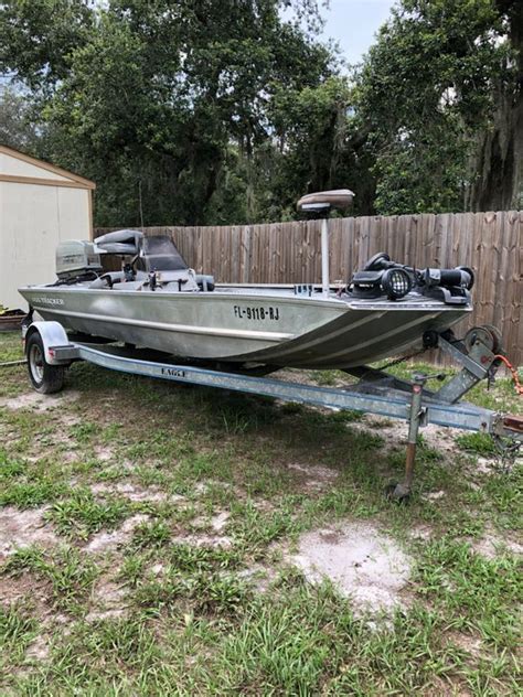 17 Ft All Aluminum Bass Boat Fully Loaded For Sale In Kissimmee Fl Offerup
