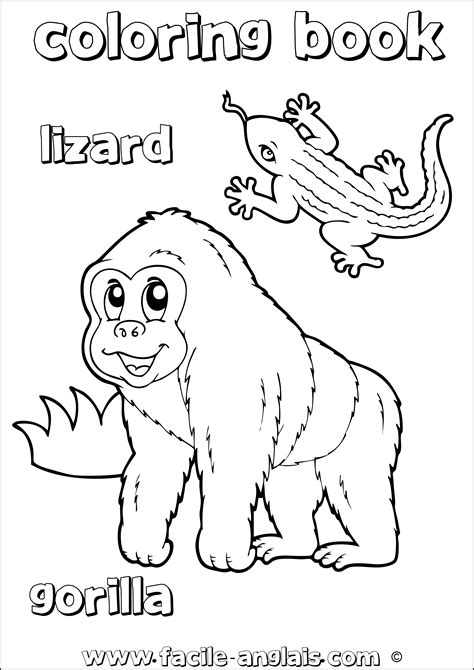 Gorilla grodd is a super heroes minifigure who appears in lego batman 2: Realistic Gorilla Coloring Pages