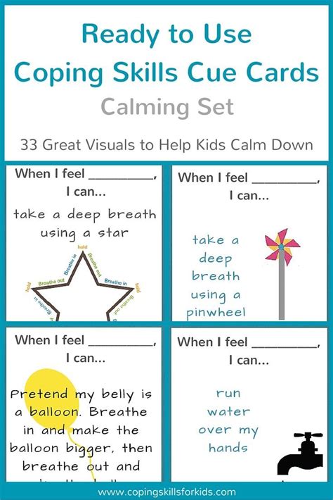 Looking For Great Visuals To Help Kids Calm Down Here Are 33 Ready To
