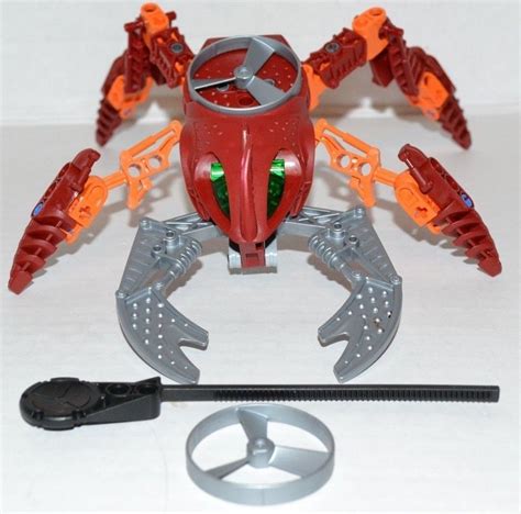Lego Bionicle 8742 Visorak Vohtarak Figure Red Spider Bug Lego