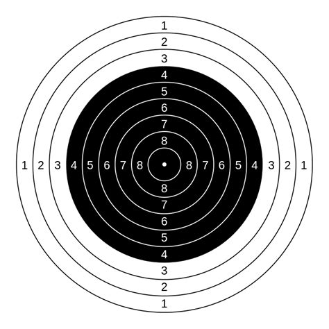 file  air rifle targetsvg wikimedia commons