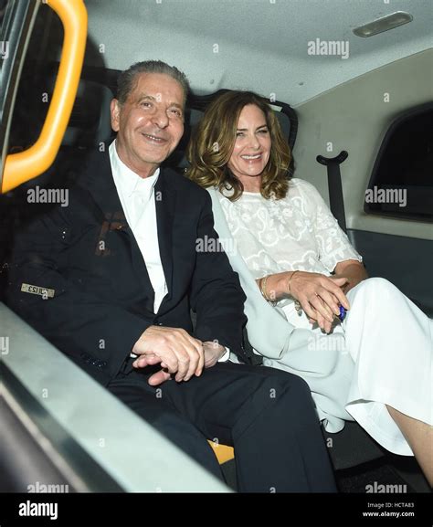 Trinny Woodall And Charles Saatchi Dining Out At Scott S Restaurant