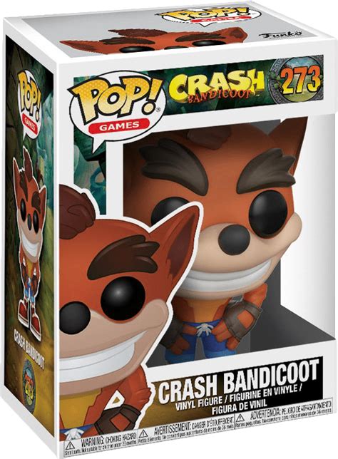 Collectables Funko Pop Games Crash Bandicoot Crash Bandicoot