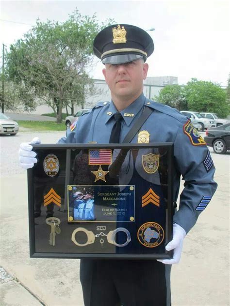 Police officers usually start their second career after retirement, so we wanted to see which 7 jobs for police officers after retirement are the best. Correction Officer shadow box | Police retirement party ...