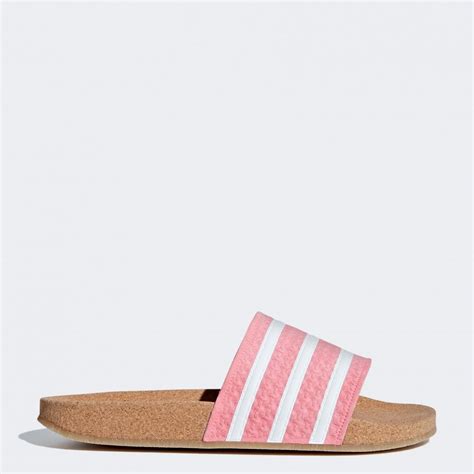 Adilette Cork Slides Womens