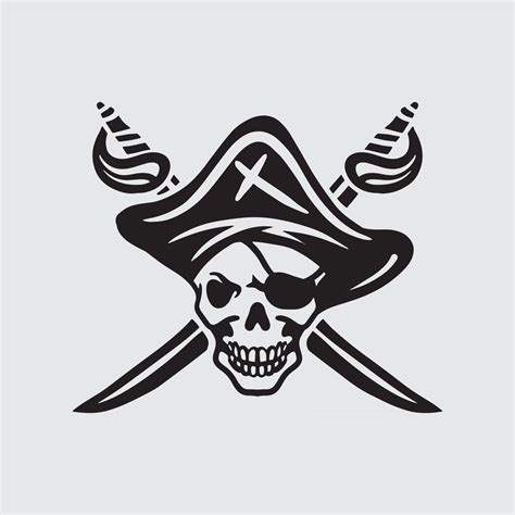 Pirate Skull Vector Art Icons And Graphics For Free Download
