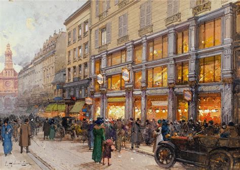 27 Paintings Of Parisian Street Scenes By The Artists Of The Time 19