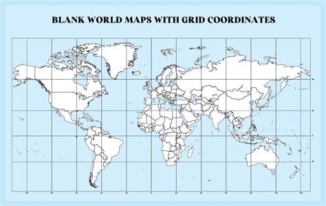 World Map With Latitude And Longitude World Map With Latitude Longitude