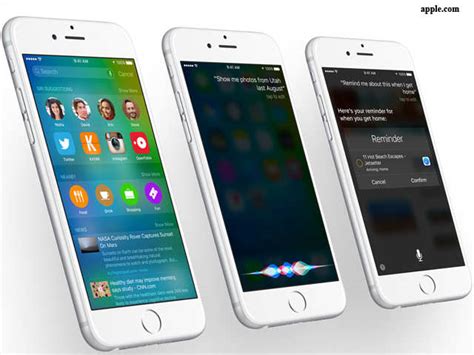 Upgrading Apple Ios 9 Unveiled 10 Key Features The Economic Times